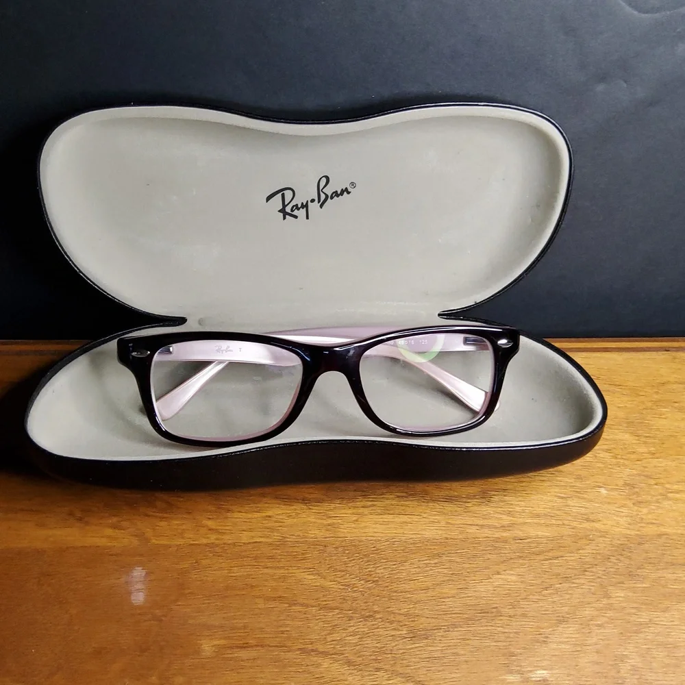 Youth Ray-Ban Black/pink with case